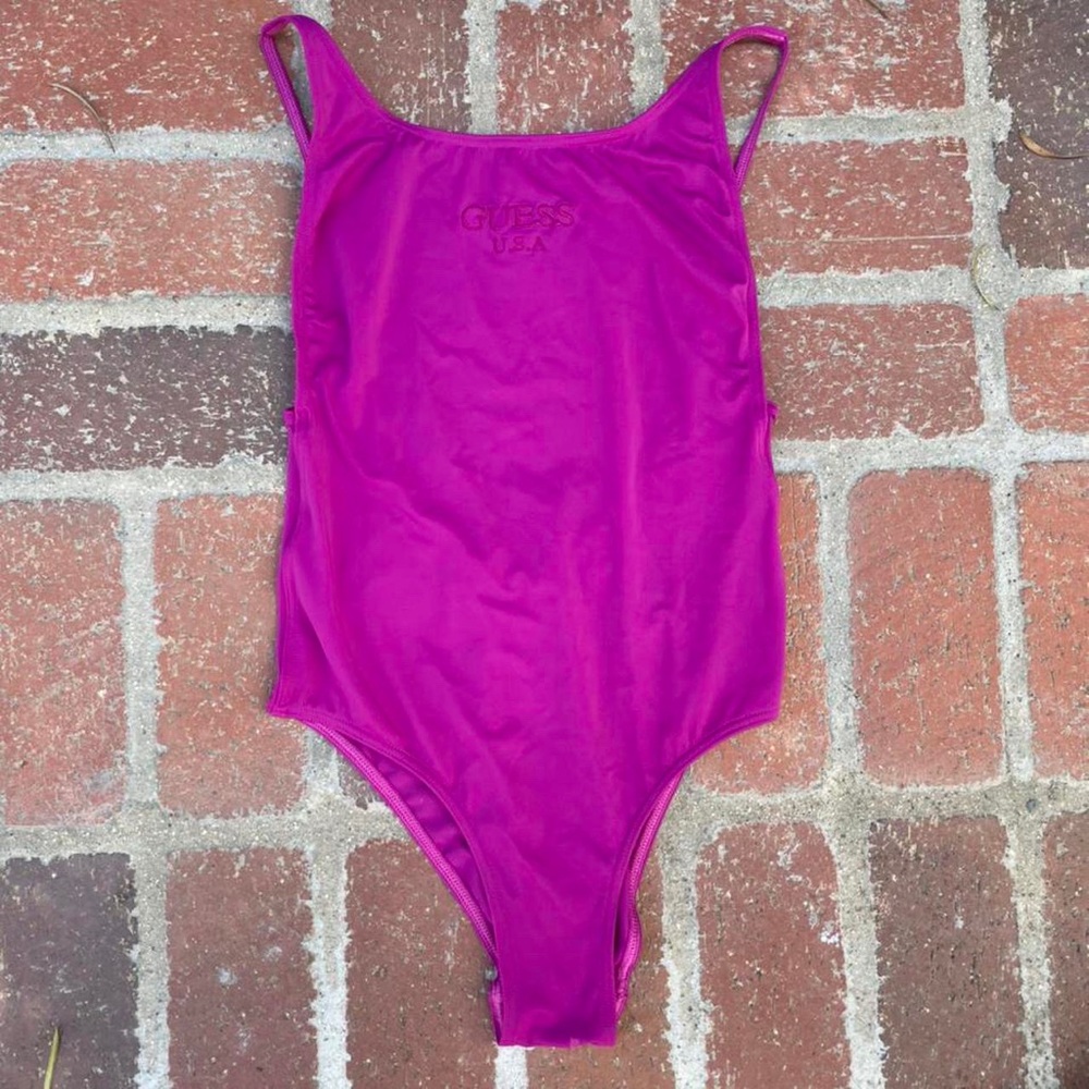 Pink guess one piece